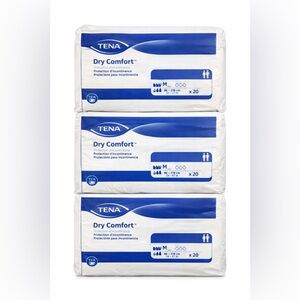 Tena Dry Comfort Incontinence Underwear Size M 3 Pack (60 Total)